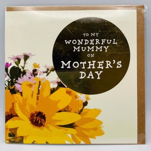For my wonderful Mummy