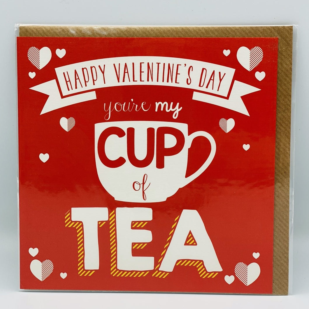 You're just my cup of tea