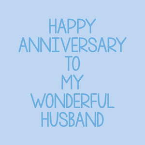 Husband Anniversary