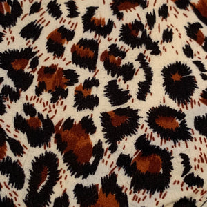Cotton Face Mask:Leopard Print