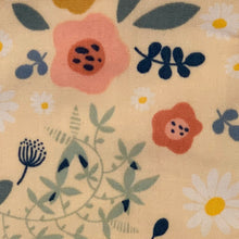 Load image into Gallery viewer, Cotton Face Mask:Butterscotch Floral