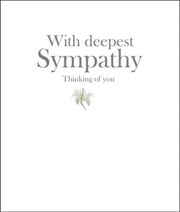 Deepest Sympathy