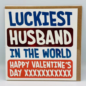 Luckiest husband in the