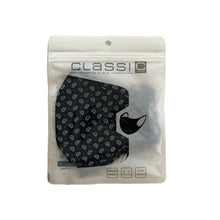 Load image into Gallery viewer, Cotton Face Mask:Dark Blue Paisley