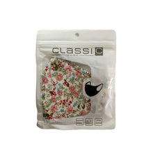 Load image into Gallery viewer, Cotton Face Mask:Cream Floral