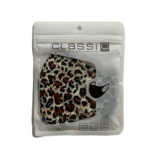 Load image into Gallery viewer, Cotton Face Mask:Leopard Print