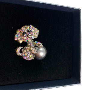 Puppy with Pearl