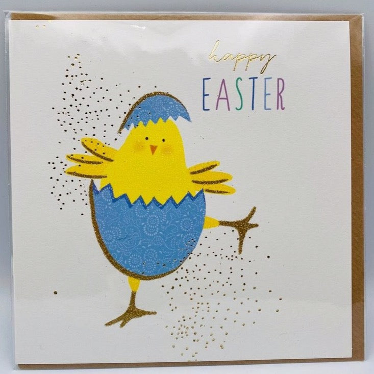 Dancing Easter chick