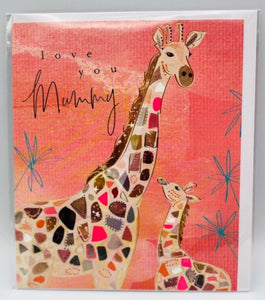 Love you Mummy giraffe