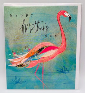 Mother flamingo